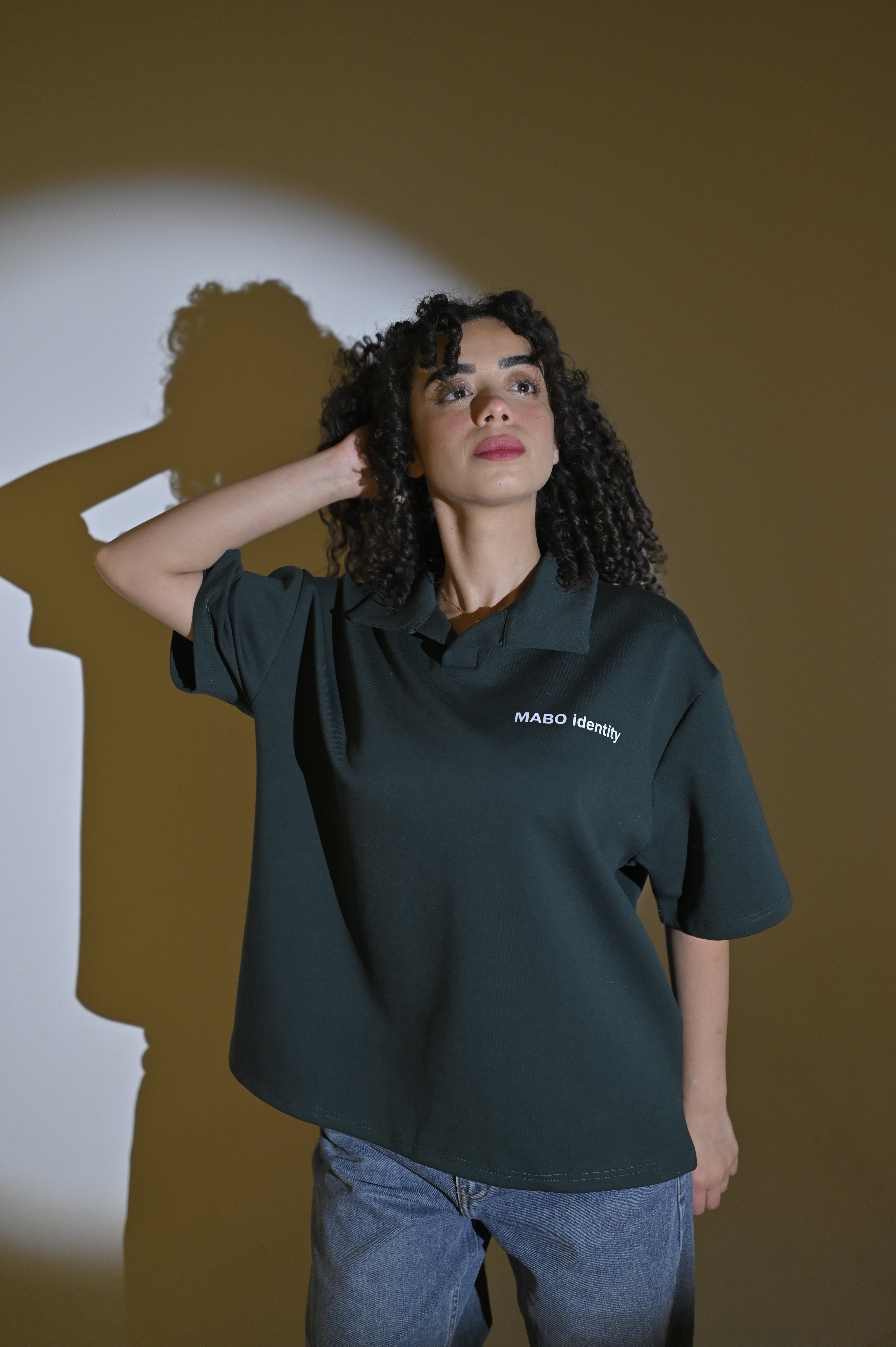 MABO Identity Polo – Dark Green | Boxy Fit