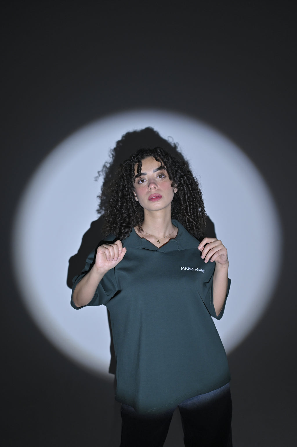 MABO Identity Polo – Dark Green | Boxy Fit