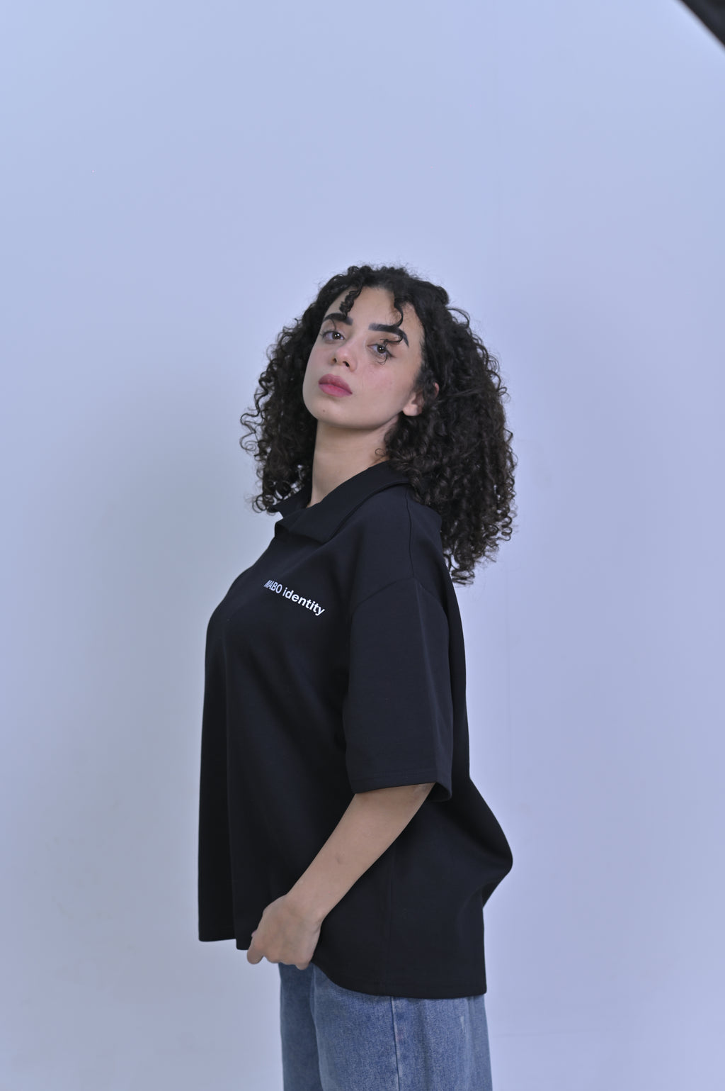 MABO Identity Polo – Black | Boxy Fit