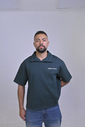 MABO Identity Polo – Dark Green | Boxy Fit